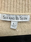 See and Be Seen Multicolor Sweater, L