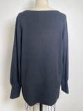 Talbots Black Merino Wool Sweater, 2X