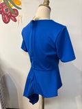 Vince Camuto Blue Top, XS