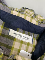 We the Free Plaid Top, L