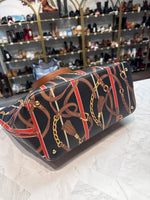 Lauren Ralph Lauren Equestrian Suffolk Ashley Tote, 17"x10.5"