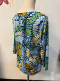 J. McLaughlin Print Top, L