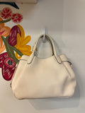 Kate Spade White/Ivory Handbag, 14"x7.5" (no crossbody strap)