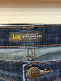 Lee Straight 32” Inseam Jeans, 8 Long