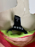 Torrid Stripe Open Front Topper, 2X
