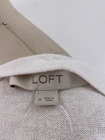 Loft White Sweater, M