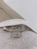 Loft White Sweater, M
