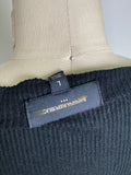 Banana Republic Black Rib Knit Top, L