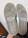 Nike Air Jordan 1 Mid College Grey Shoes, MENS 10.5
