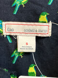 Gap Blue Bird Print Dress, S