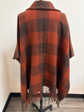 Marc New York Plaid Sweater, One Size