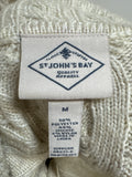 St. John's Bay Tan Sweater, M