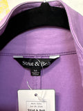 Strut & Bolt Purple Romper, M