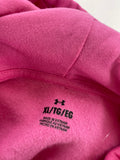 Under Armour Pink Hoodie Sweatshirt, XL