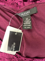 New Alfani Cranberry Dress, 0X (XL)