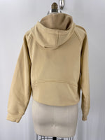 Laslulu Cropped Hoodie Sweatshirt, M