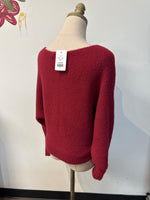 She + Sky Cropped Sweater, S