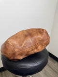 Old Trend Brown Leather Crossbody Bag, 14"x11" (retail $250+)