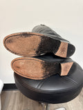 Frye Retail $318 Black Leather Melissa Button Boots, 7.5