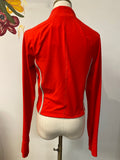 Athleta Red Fitted Jacket, M