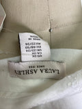 Laura Ashley White Linen/Cotton Top, 2X