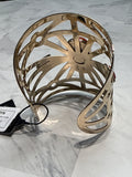 New White House Black Market Gold Cuff Bracelet