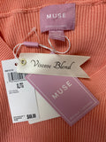 New Muse Pink Fitted Top, XL