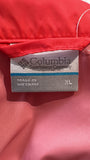 Columbia Pink with Hidden Hood Jacket, XL