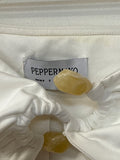 Peppermayo White Strapless Top, 4