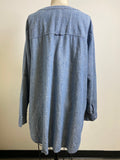 Eileen Fisher Blue Top, 3X