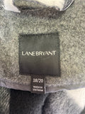 Lane Bryant Gray Jacket, 18/20