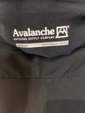 Avalanche Black 27" Inseam Athletic Pants, M