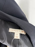 Culpos x INC Black Rhinestone Fringe Jacket, M