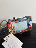 New Vera Bradley Tropical Evening Zip ID Case