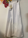 New By Design White Abigail Poplin Skirt, 3X
