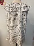 Cabi White/Black Style 4553 Top, XL