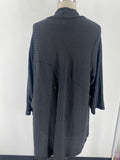 New Naif Black Cardigan, 2X