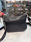 Kate Spade Black Rose Crossbody Bag, 8.5"x6.5"