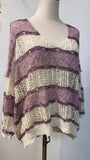 New Pol Purple Sweater, S