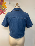 Rachel Zoe Denim Top, M
