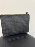 Michael Kors Black Wristlet, 9"x6.5"