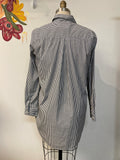 J. McLaughlin Stripe Tunic Top, M