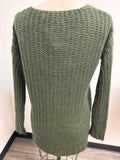 Zara Green Wool/Mohair Blend Sweater, M