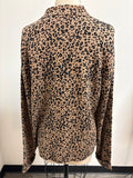 J. Jill Animal Print Sweater, M Tall