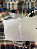 New Everlane Plaid Top, S