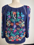 John Mark Blue Top, M
