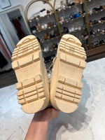 Pretty Little Thing Ivory Boots, 7