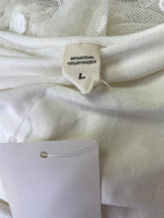 Dress Extender White/Ivory Slip, L