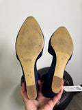 Loft Blue Wedge Shoes, 9.5