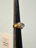 18K Plated Gold Ring, 8